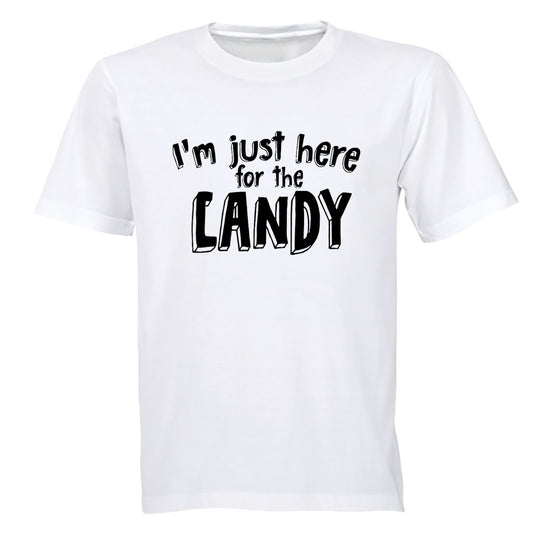 Just Here For The Candy - Halloween - Kids T-Shirt - BuyAbility South Africa