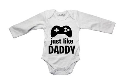 Just Like Daddy - Gamer - Baby Grow