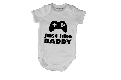 Just Like Daddy - Gamer - Baby Grow