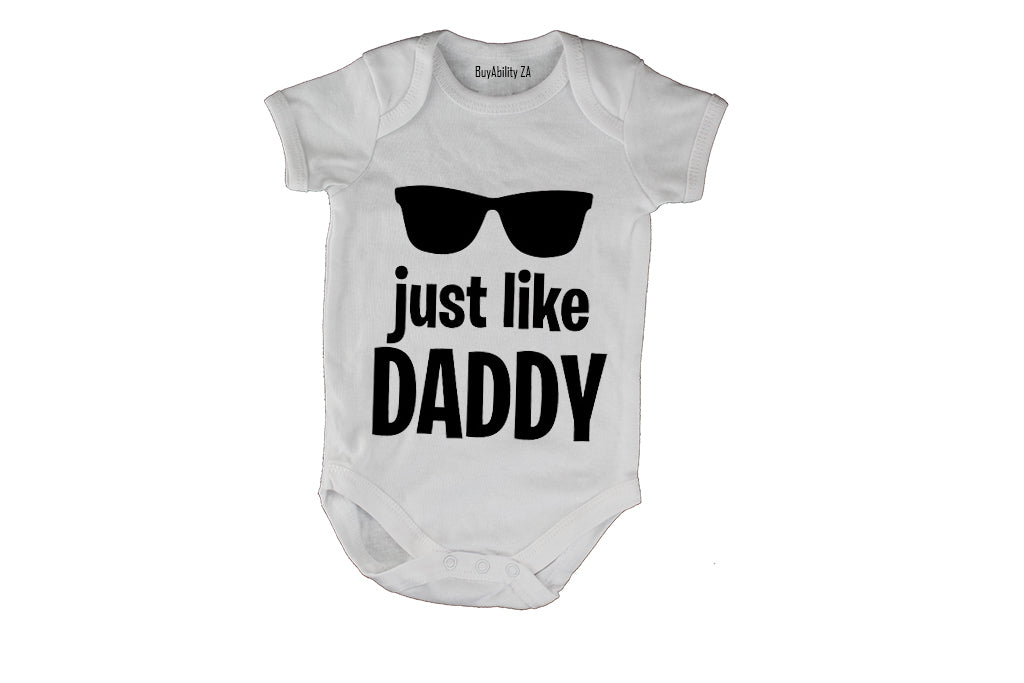 Just Like Daddy - Sunglasses - Baby Grow