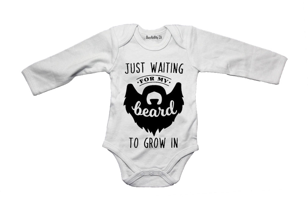 Just Waiting for my Beard - Baby Grow
