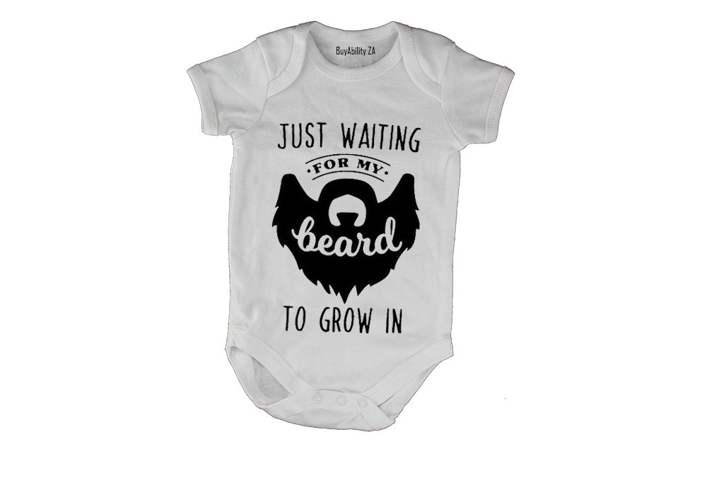 Just Waiting for my Beard - Baby Grow