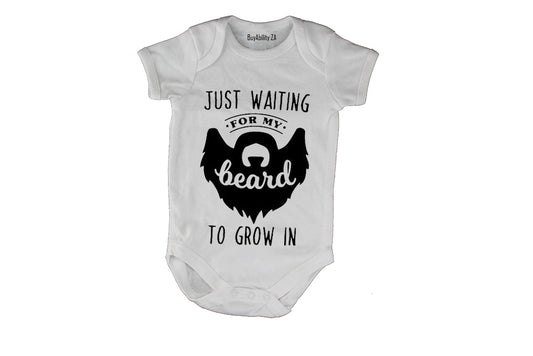 Just Waiting for my Beard - Baby Grow
