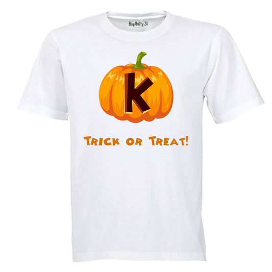 K - Halloween Pumpkin - Kids T-Shirt