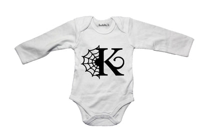 K - Halloween Spiderweb - Baby Grow