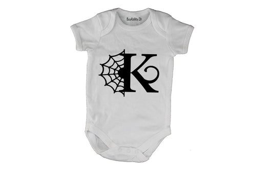K - Halloween Spiderweb - Baby Grow