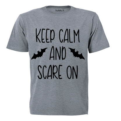 Keep Calm and Scare On - Halloween - Kids T-Shirt