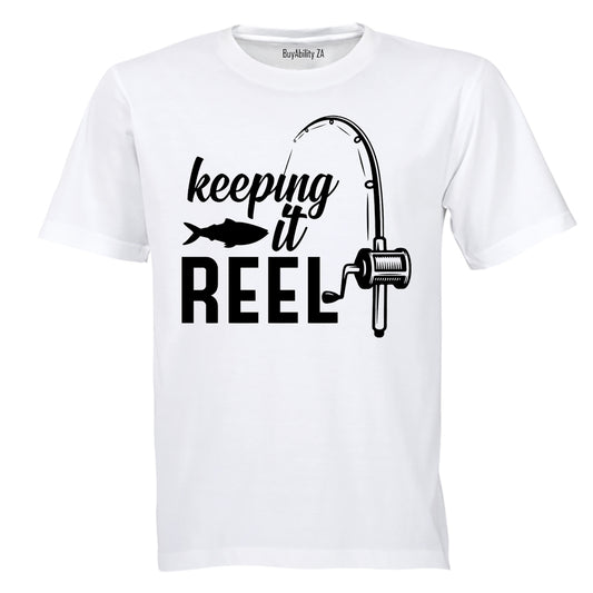 Keeping it Reel - Fishing - Kids T-Shirt