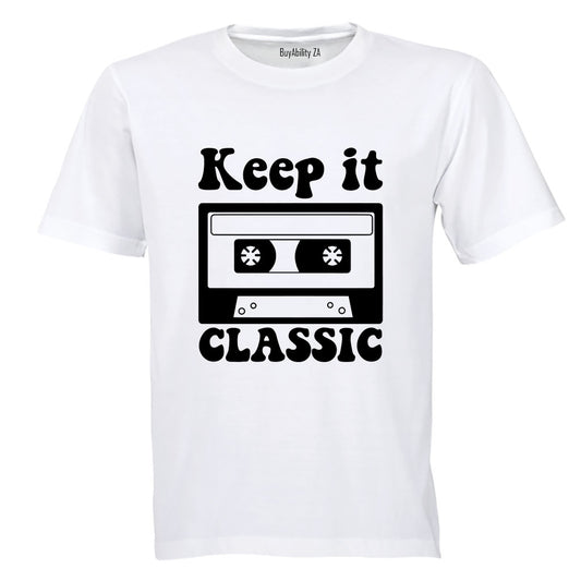 Keep It Classic - Adults - T-Shirt