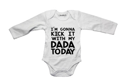 Kick It With My Dada - Baby Grow