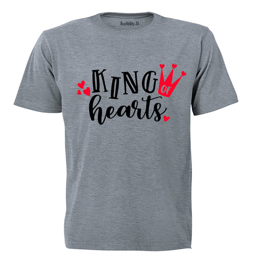 King of Hearts - Valentine - Adults - T-Shirt
