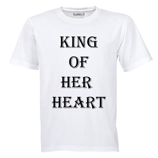 King of her Heart - Adults - T-Shirt