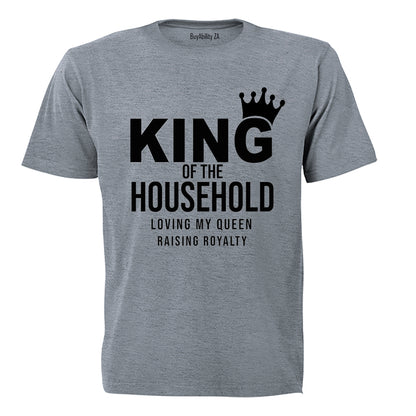 King of the Household - Adults - T-Shirt - BuyAbility