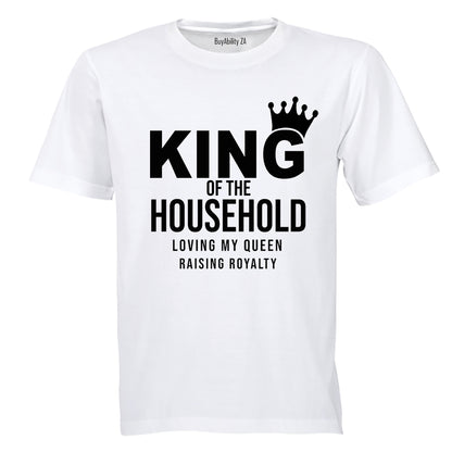 King of the Household - Adults - T-Shirt - BuyAbility