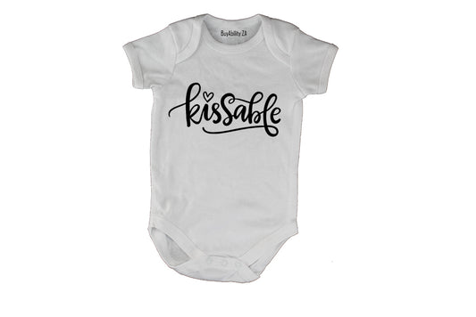 Kissable - Valentine - Baby Grow