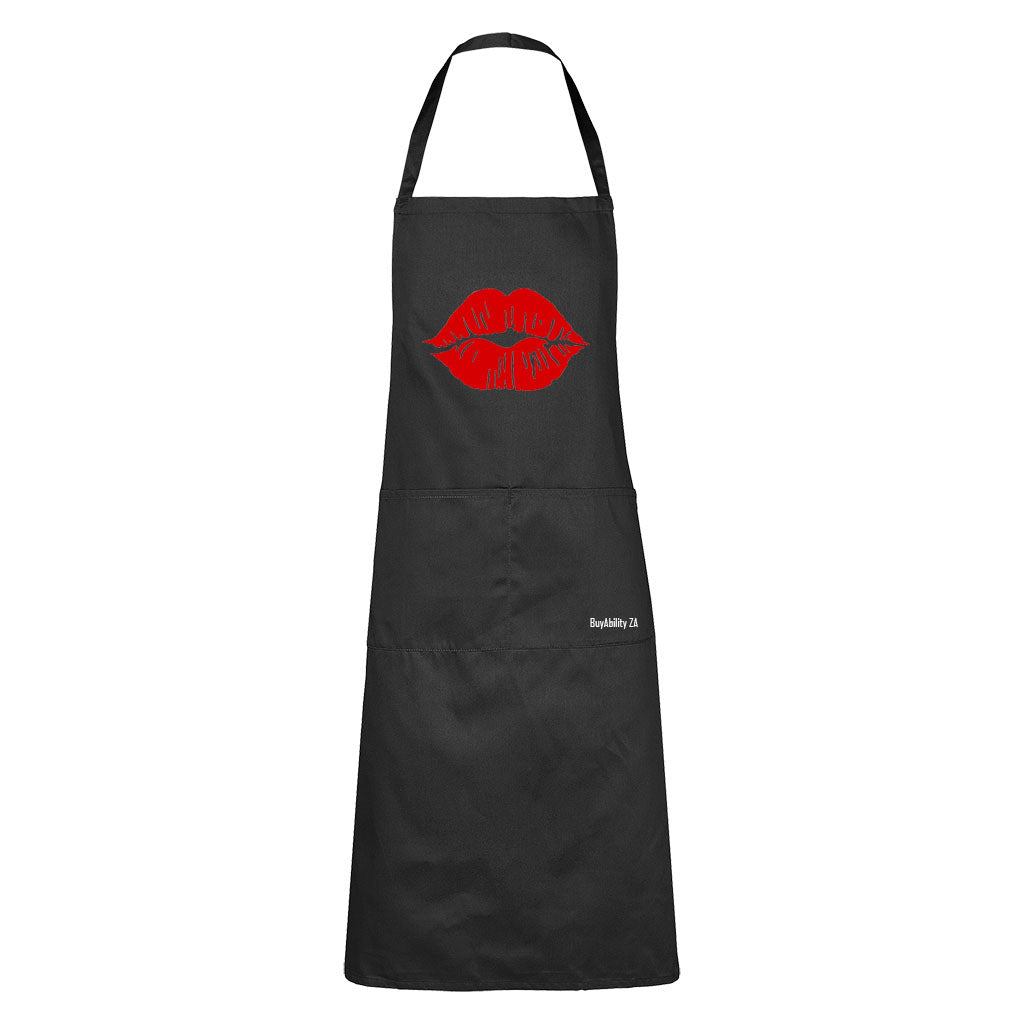Kiss - Red Lips - Apron