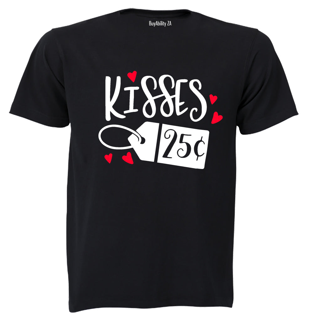 Kisses 25c - Valentine - Kids T-Shirt