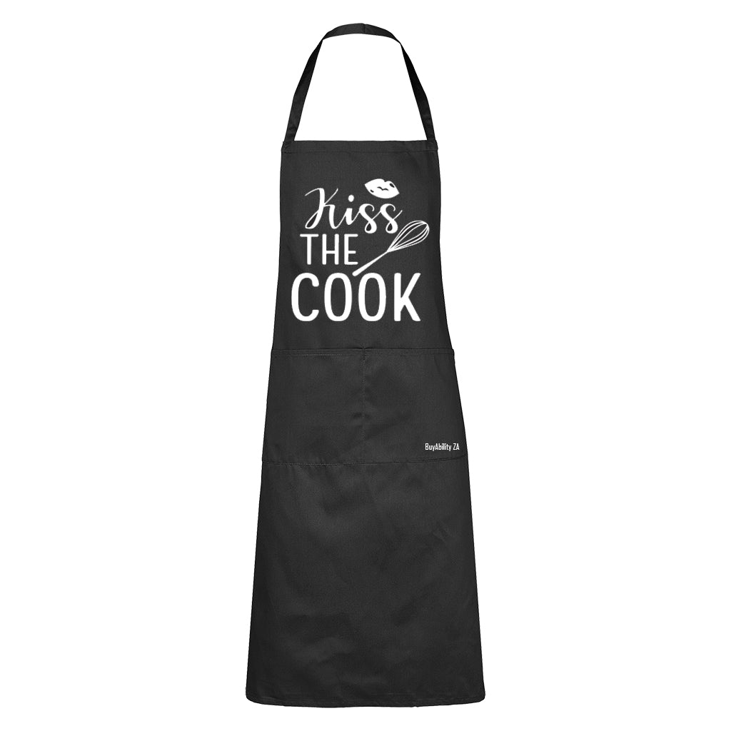 Kiss The Cook - Whisk and Lips - Apron