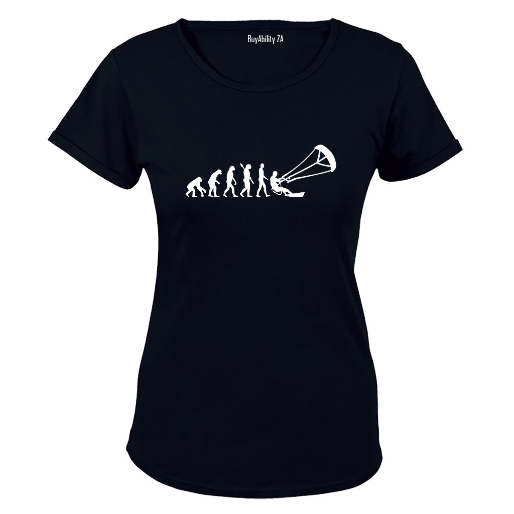 Kite Board Evolution - Ladies - T-Shirt