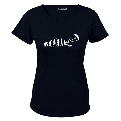 Kite Board Evolution - Ladies - T-Shirt