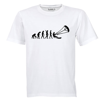 Kite Board Evolution - Adults - T-Shirt