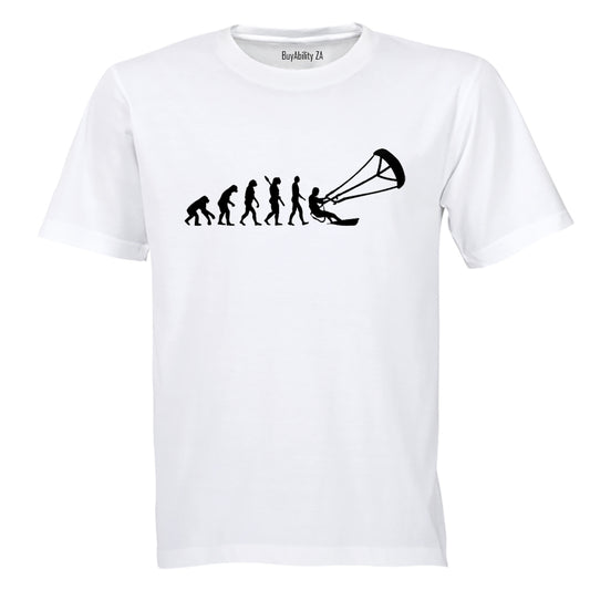 Kite Board Evolution - Adults - T-Shirt
