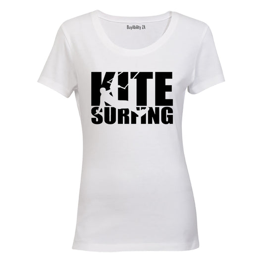Kite Surfing - Ladies - T-Shirt - BuyAbility