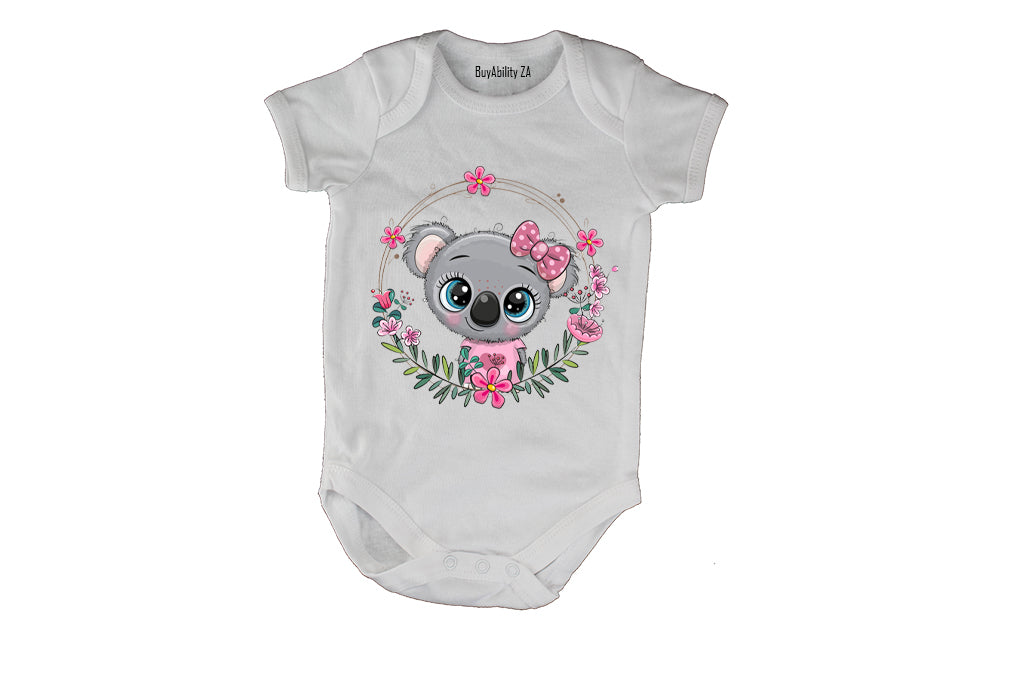 Koala Wreath - Baby Grow