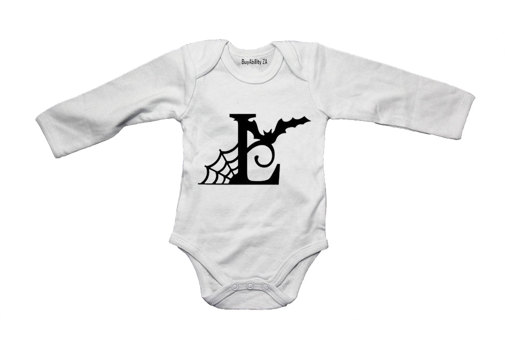 L - Halloween Spiderweb - Baby Grow