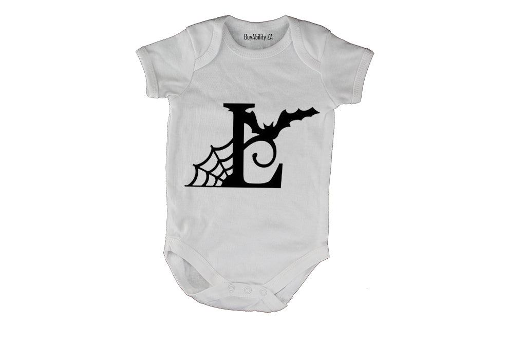 L - Halloween Spiderweb - Baby Grow