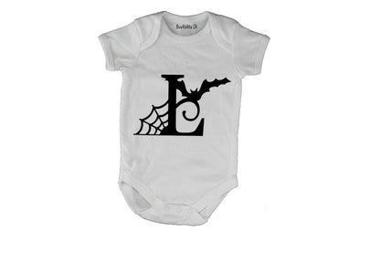 L - Halloween Spiderweb - Baby Grow