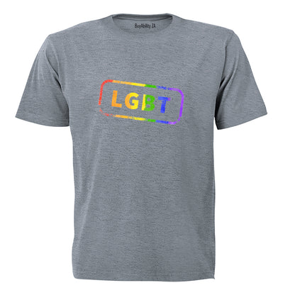 LGBT Stamp - Pride - Adults - T-Shirt