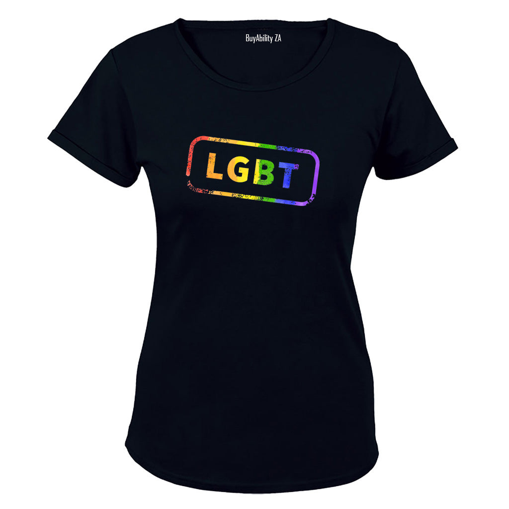 LGBT Stamp - Pride - Ladies - T-Shirt