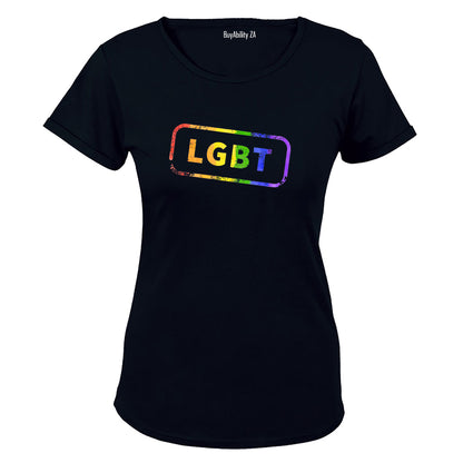 LGBT Stamp - Pride - Ladies - T-Shirt