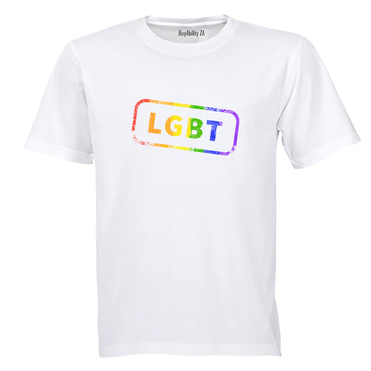 LGBT Stamp - Pride - Adults - T-Shirt
