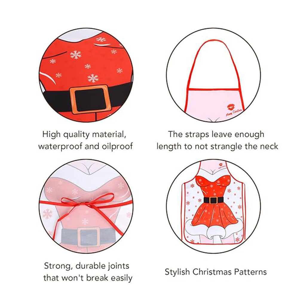Ladies Santa Dress - Christmas Apron