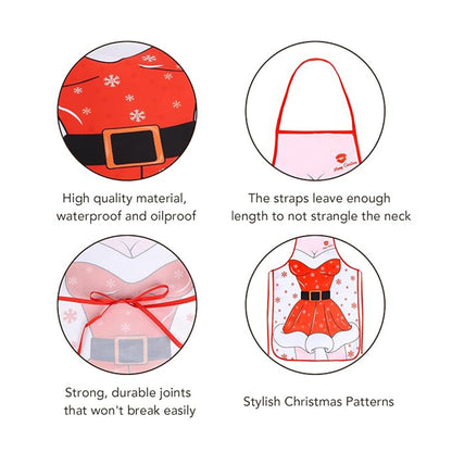 Ladies Santa Dress - Christmas Apron