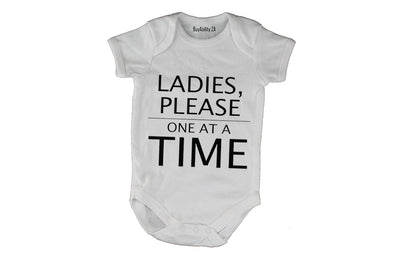 Ladies, Please One At A Time - Baby Grow