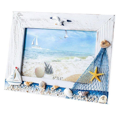 Nautical Theme Landscape Photo Frame