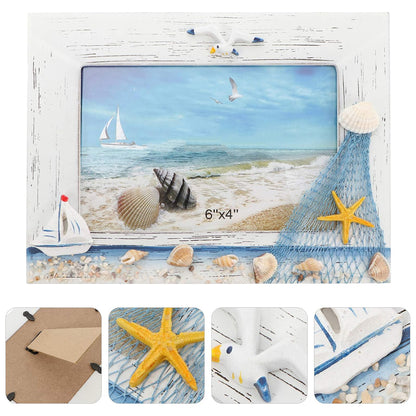 Nautical Theme Landscape Photo Frame