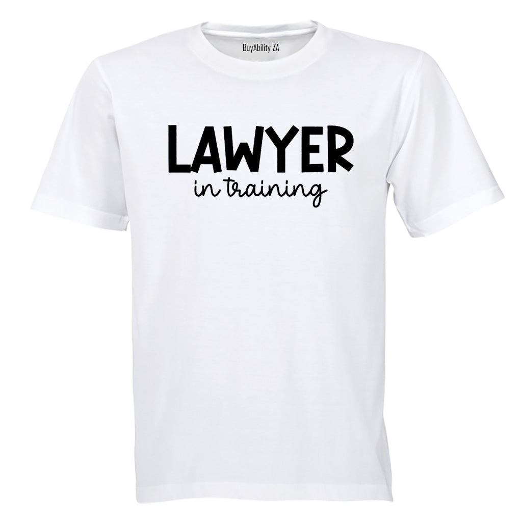 Lawyer In Training - Adults - T-Shirt - BuyAbility South Africa