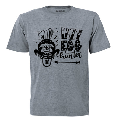 Lazy Egg Hunter - Easter - Kids T-Shirt - BuyAbility
