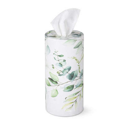 Botanical Design Decorative Cylinder Facial Tissues - BuyAbility
