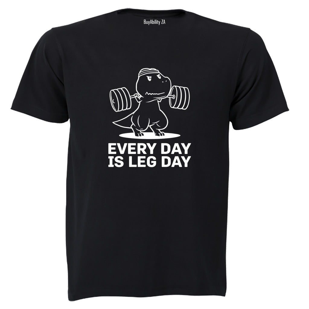 Leg Day Dinosaur - Adults - T-Shirt - BuyAbility South Africa