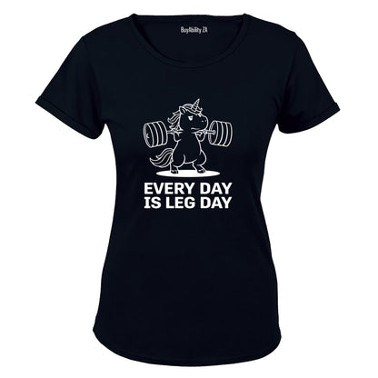 Leg Day Unicorn - Ladies - T-Shirt - BuyAbility South Africa