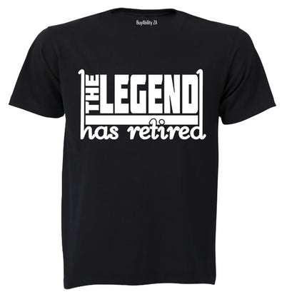 Legend Has Retired - Adults - T-Shirt - BuyAbility