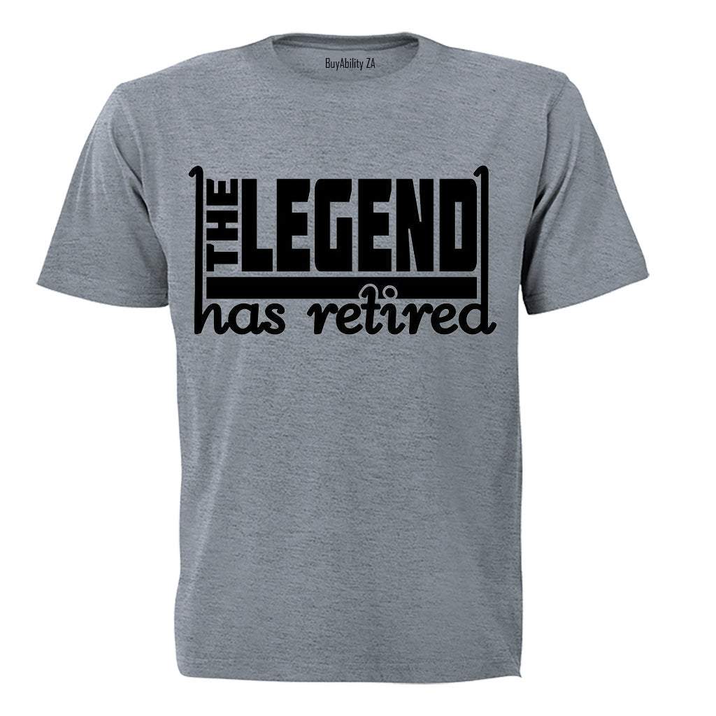 Legend Has Retired - Adults - T-Shirt