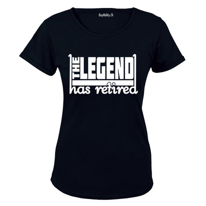 Legend Has Retired - Ladies - T-Shirt