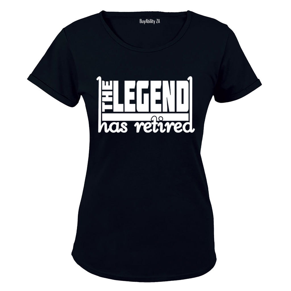 Legend Has Retired - Ladies - T-Shirt