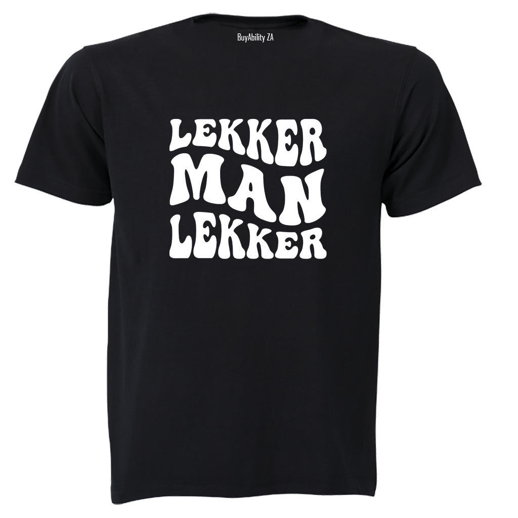 Lekker Man - Adults - T-Shirt